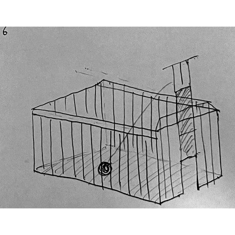 囲いわな（天井のない大型箱状構造）