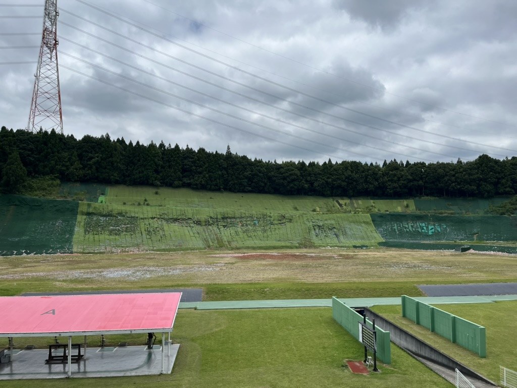 市原・京葉射撃倶楽部のトラップ射撃場