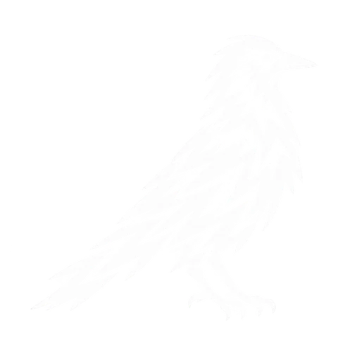 ハシボソガラスのグリフ